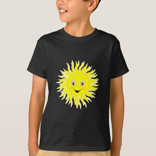 Sunshine Happy Face T-shirt (Voorkant)