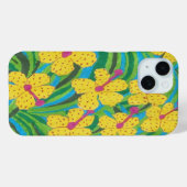 Sunshine Hibiscus Tropical print Case-Mate iPhone Case (Achterkant (horizontaal))