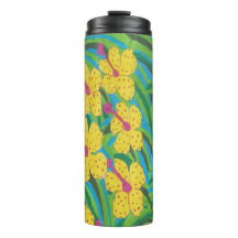 Sunshine Hibiscus Tropical print