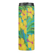 Sunshine Hibiscus Tropical print Thermosbeker (Achterkant)
