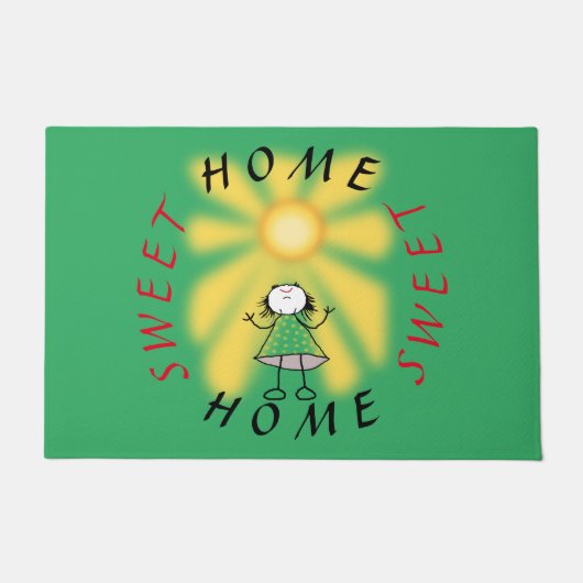 Sunshine - Home Sweet Home Deurmat (Voorkant)