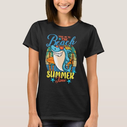 Sunshine Hurricanes stranden Alligators Florida T-shirt (Voorkant)