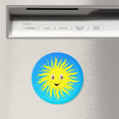 Sunshine in Blue Sky Magneet (Insitu (Vaatwasser))