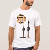 Sunshine in de koeweit-stad - door DB T-shirt (Voorkant)