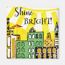 SUNSHINE IN DE STAD Magnet