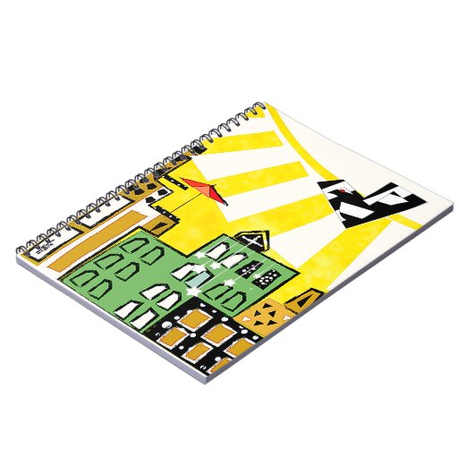 SUNSHINE IN DE STAD NOTITIEBOEK (Linkerzijde)