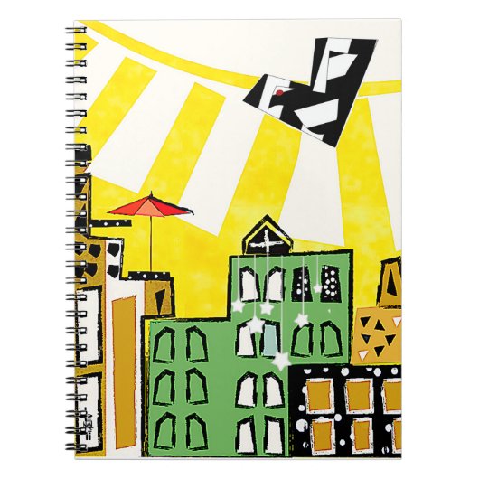 SUNSHINE IN DE STAD NOTITIEBOEK (Voorkant)