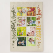 Sunshine in House Quote - Grandchildren Foto Legpuzzel (Verticaal)