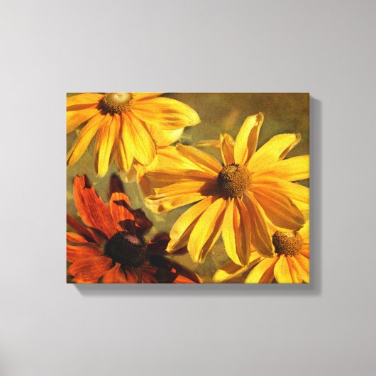 Sunshine in mijn Garden Canvas Print (Voorkant)