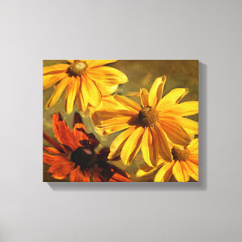 Sunshine in mijn Garden Canvas Print