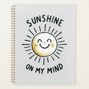 Sunshine in mijn gedachten planner