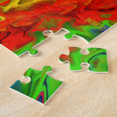 Sunshine in mijn tuin.... legpuzzel (Zijkant)