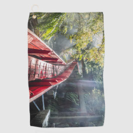 Sunshine in Termas Geometricas, Conaripe, Chil Golfhanddoek