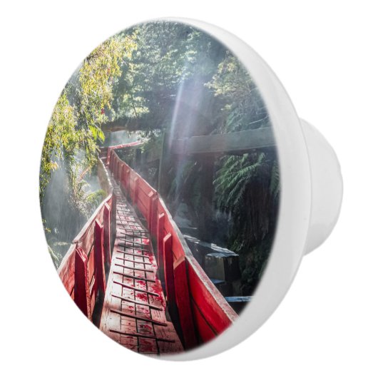 Sunshine in Termas Geometricas, Conaripe, Chil Keramische Knop (Rechts)