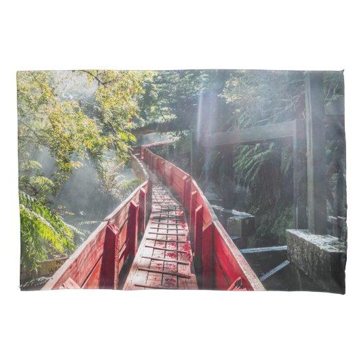 Sunshine in Termas Geometricas, Conaripe, Chil Kussensloop (Voorkant)