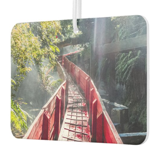 Sunshine in Termas Geometricas, Conaripe, Chil Luchtverfrisser (Links)