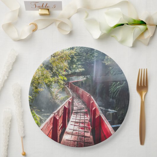 Sunshine in Termas Geometricas, Conaripe, Chil Papieren Bordje (Huwelijk)