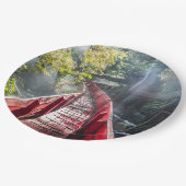 Sunshine in Termas Geometricas, Conaripe, Chil Papieren Bordje (Gekanteld)