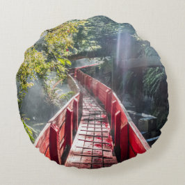 Sunshine in Termas Geometricas, Conaripe, Chil Rond Kussen