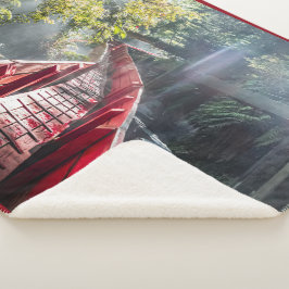 Sunshine in Termas Geometricas, Conaripe, Chil Sherpa Deken