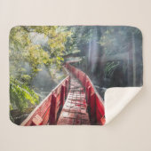 Sunshine in Termas Geometricas, Conaripe, Chil Sherpa Deken (Voorkant (horizontaal))