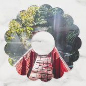 Sunshine in Termas Geometricas, Conaripe, Chil Wijnglaslabel (Voorkant)