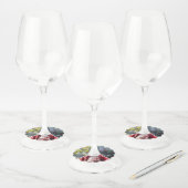 Sunshine in Termas Geometricas, Conaripe, Chil Wijnglaslabel (Set)