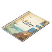 Sunshine is Mijn favoriete kleur Notitieboek (Linkerzijde)