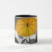 Sunshine is onderweg, paraplu avalanche mok (Midden)