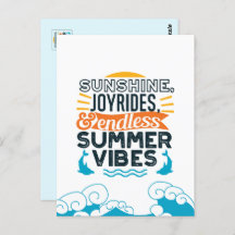 Sunshine & Joyrides - Eindeloze zomer vibes citaat