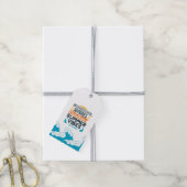 Sunshine & Joyrides - Eindeloze zomer vibes citaat Cadeaulabel (Met Touw)