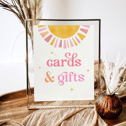 Sunshine Kaarten & Geschenken Teken Poster