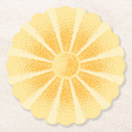 Sunshine Kartonnen Onderzetters