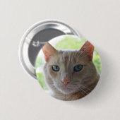 Sunshine Kat Ronde Button 5,7 Cm (Voorkant /achterkant)