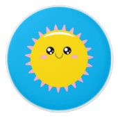 Sunshine Keramische Knop (Voorkant)