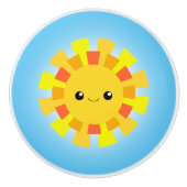 Sunshine Keramische Knop (Voorkant)