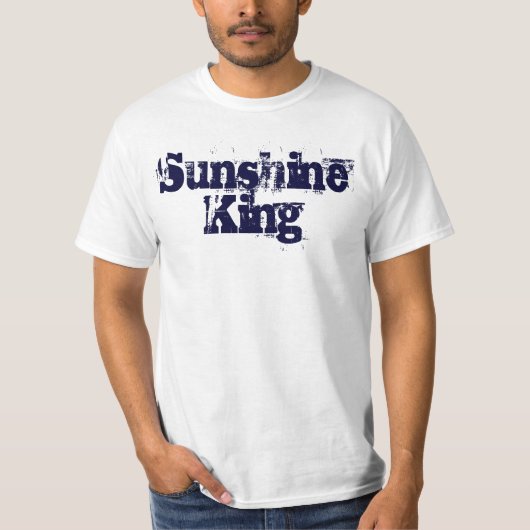 Sunshine King Basic T-shirt (Voorkant)