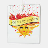 SUNSHINE KISSES KERAMISCH ORNAMENT (Links)