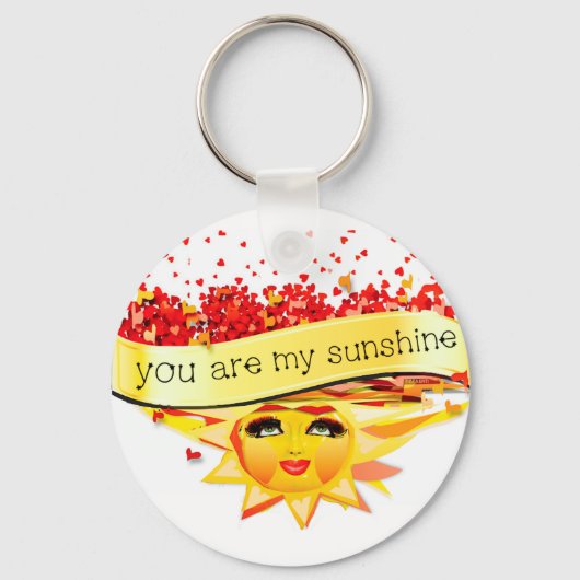 SUNSHINE KISSES SLEUTELHANGER (Voorkant)