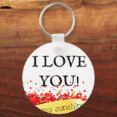 SUNSHINE KISSES SLEUTELHANGER (Achterkant)