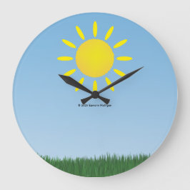 Sunshine Large Clock Grote Klok
