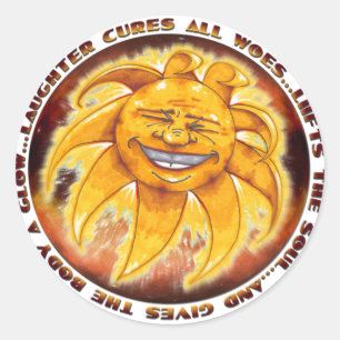Sunshine Laughter Stickers