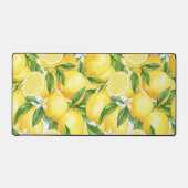 Sunshine Lemon Blossom Bureaumat (Voorkant)