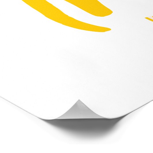 Sunshine Lemonade en Fun Stand Birthday Treat Poster (Hoek)