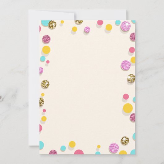 Sunshine limonade verjaardag dank u kaart (Achterkant)