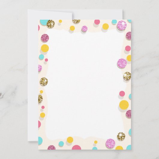 Sunshine limonade verjaardagsfeestje uitnodiging r (Achterkant)