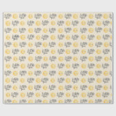 Sunshine Little One Baby shower inpakpapier (Vlak)