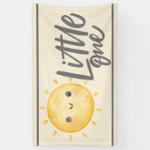 Sunshine Little One Baby shower Spandoek (Verticaal)