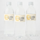 Sunshine Little One Baby shower Waterfles Etiket (Flessen)