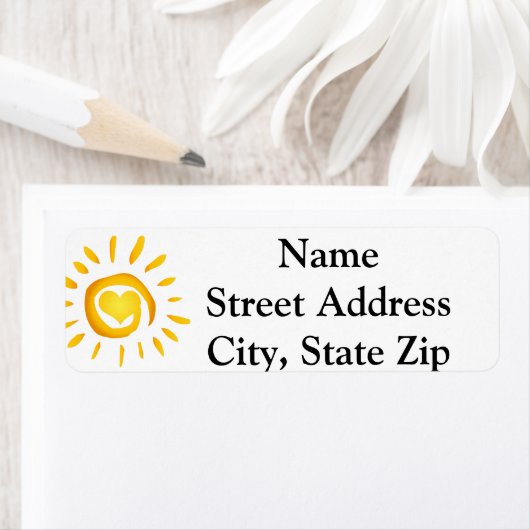 Sunshine Love Etiket (Insitu)